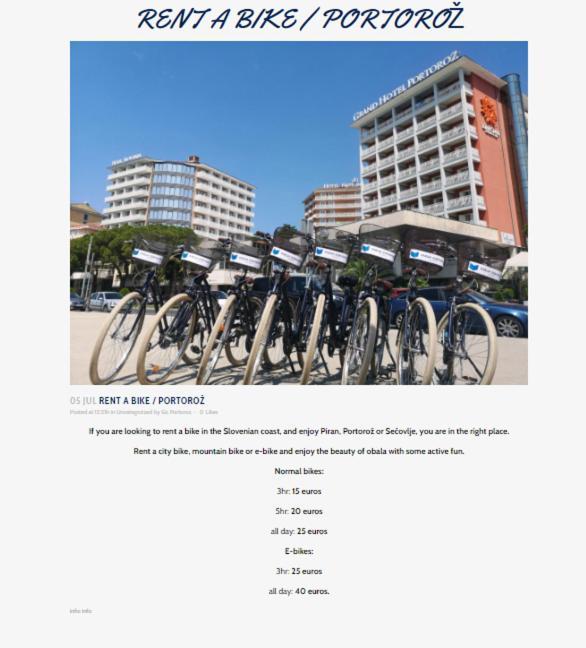 Apartment Rose Portoroz Ngoại thất bức ảnh